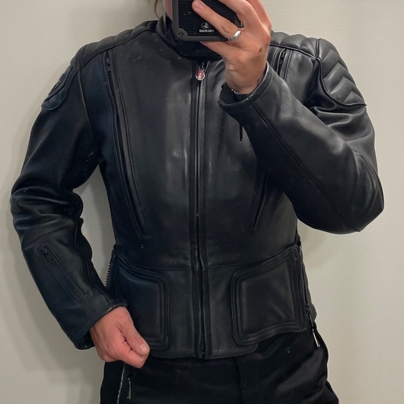 Leather Motorcycle Jacket - Picture 14 of 14